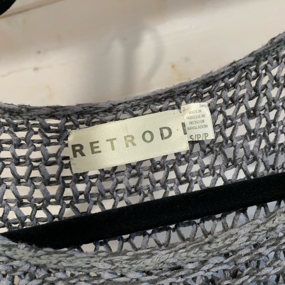 Retrod | Grey Pullover Sweater - Picture 5 of 6